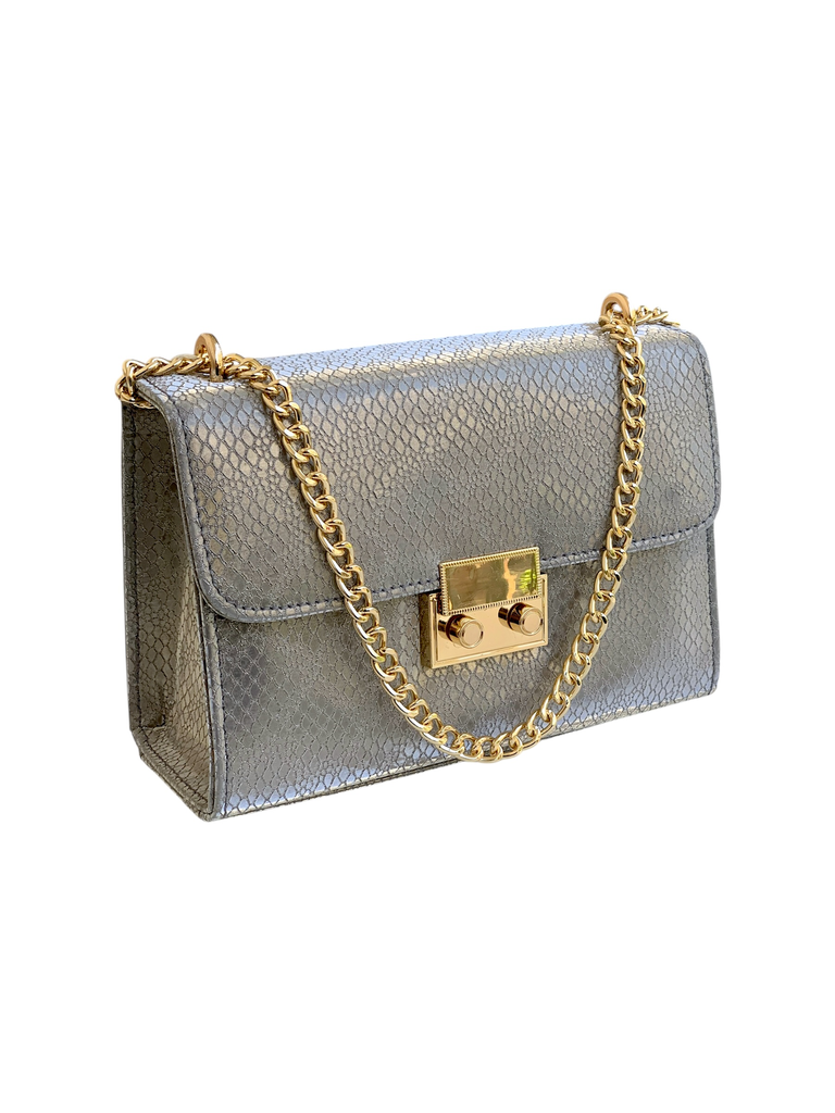 JULIA (Serpent Gris Anthracite)