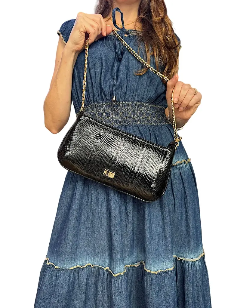 JASE VERNI (Lézard Verni Noir)