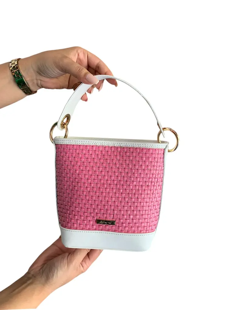 LAMAR (Tresse Rose Blanc)