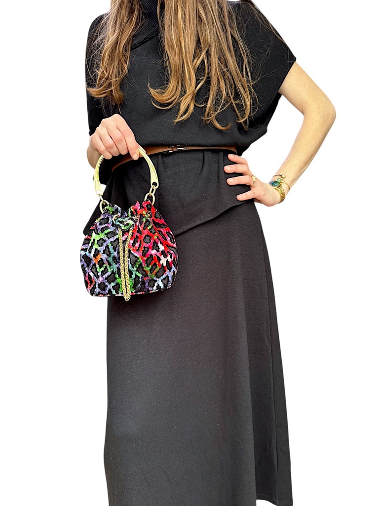 MAHA TISSU (Noir Multi)