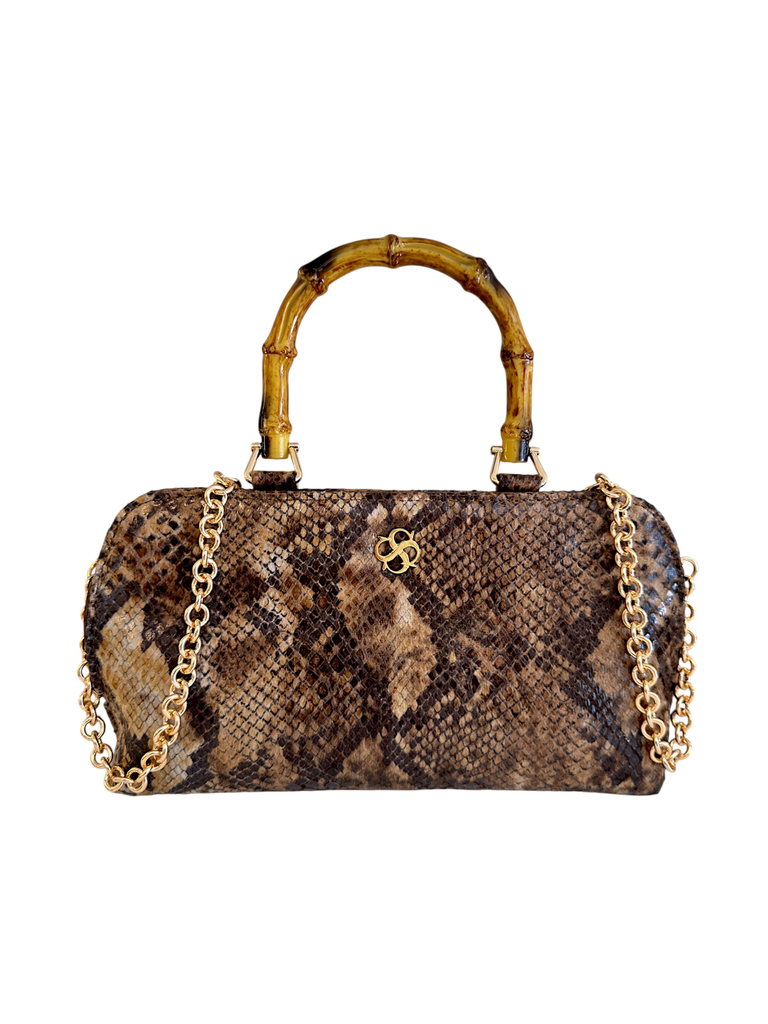AMBRE SERPENT MARRON